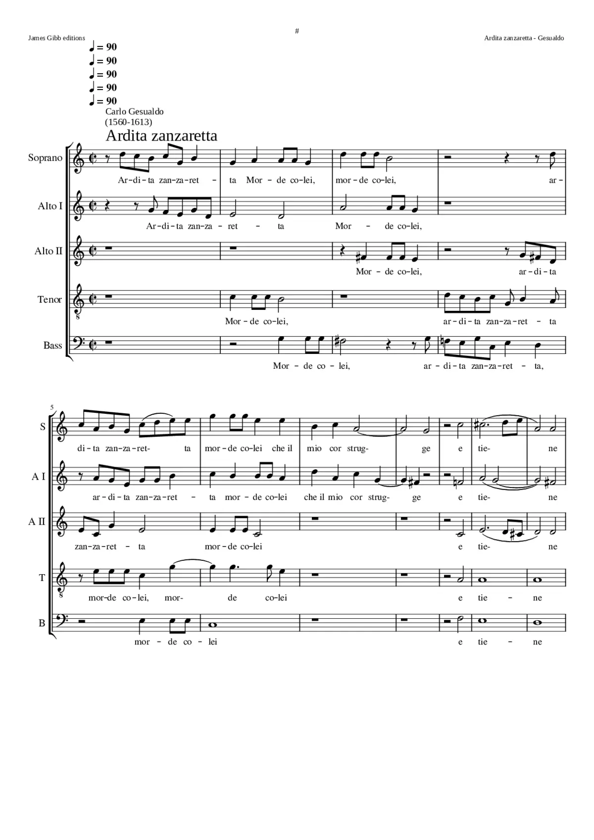 Ardita zanzaretta - Page 1