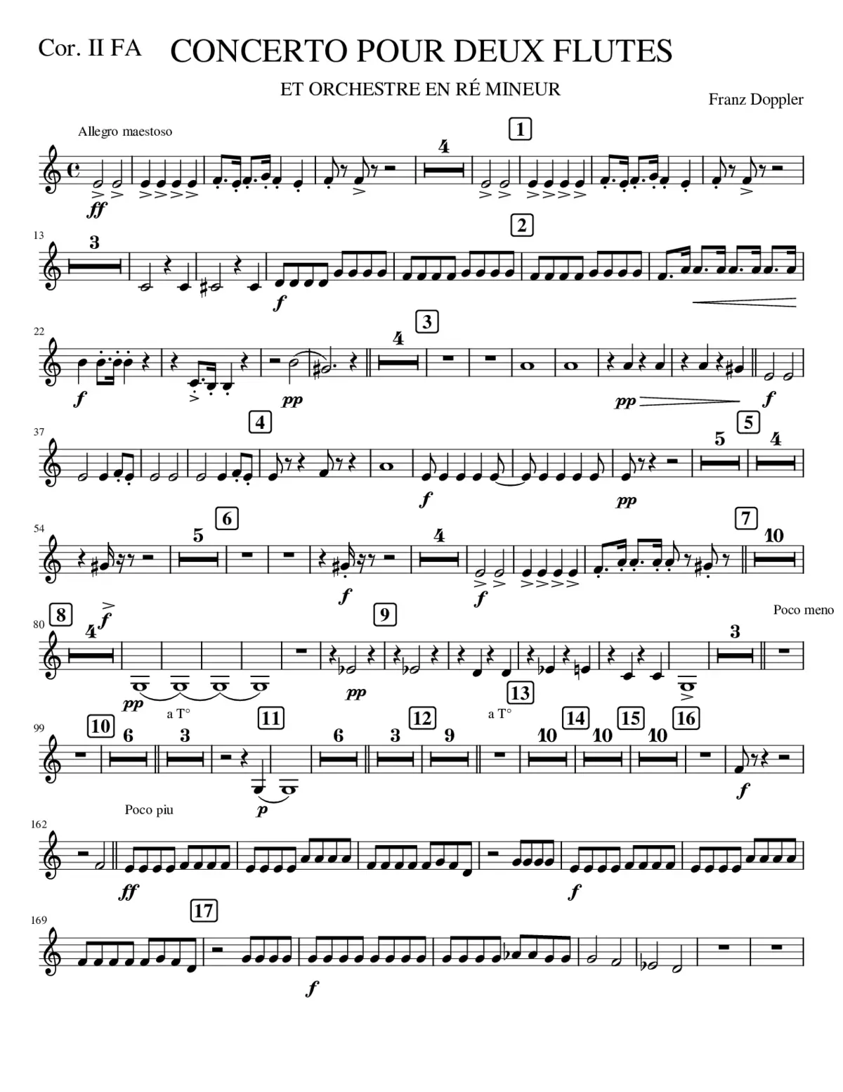 COR2FA. CONCERTO 2 FLUTES - Page 1