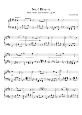 Poetic Tone Pictures Op.85