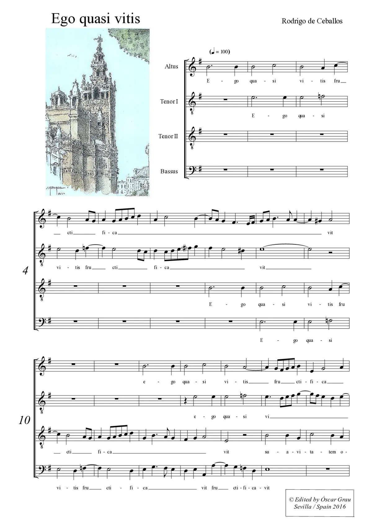 Ego quasi vitis - Page 1