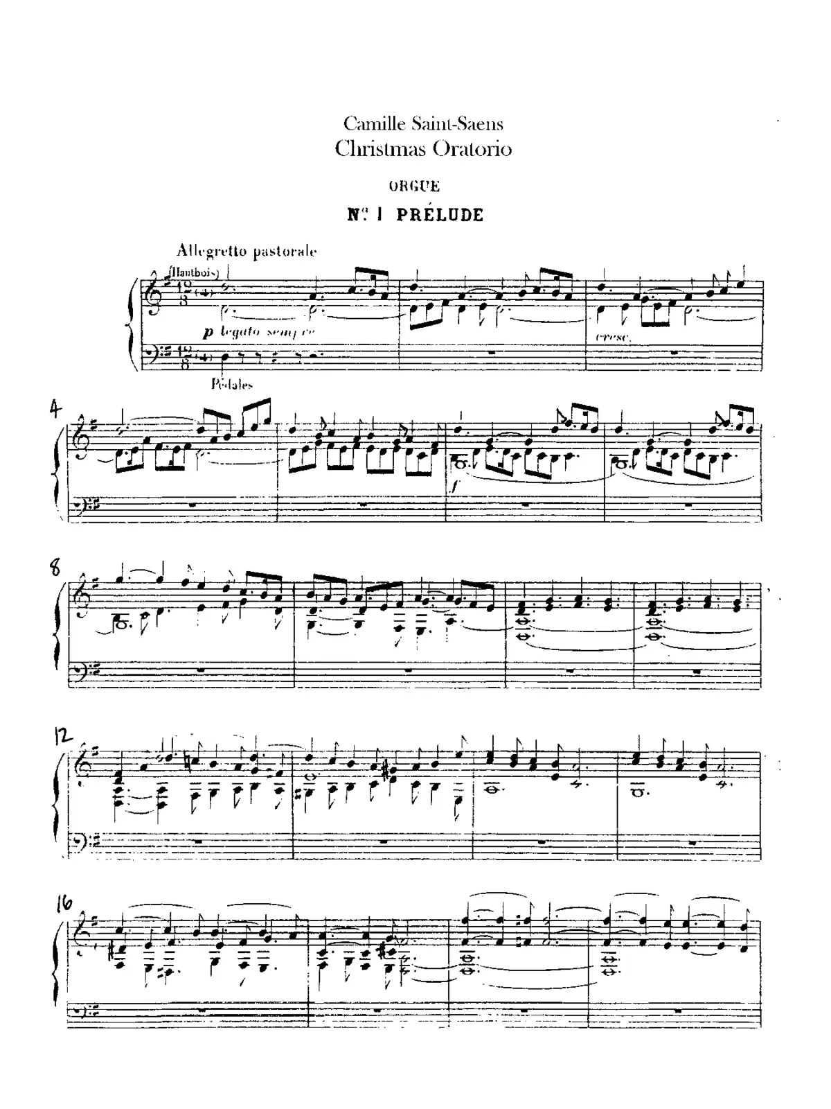 Oratorio de Noël - Page 1