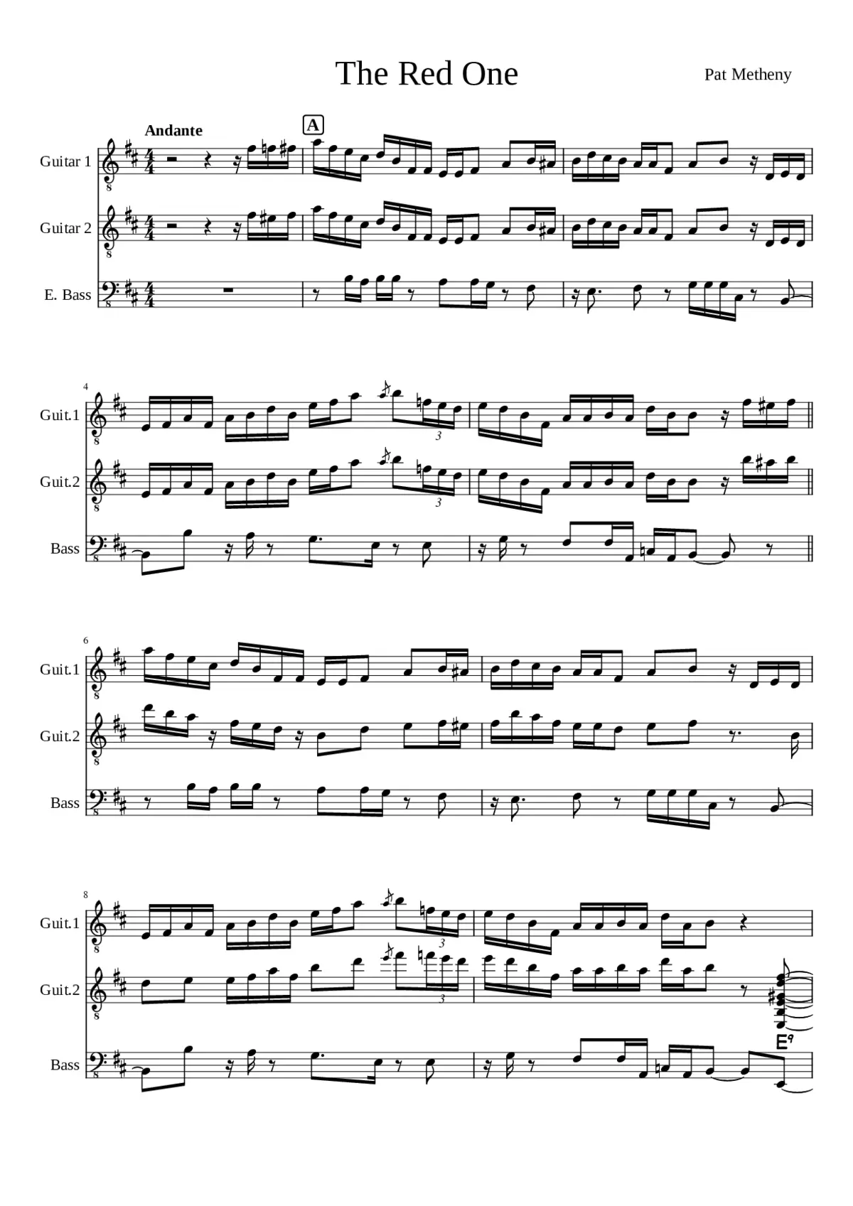 the red one - Page 1