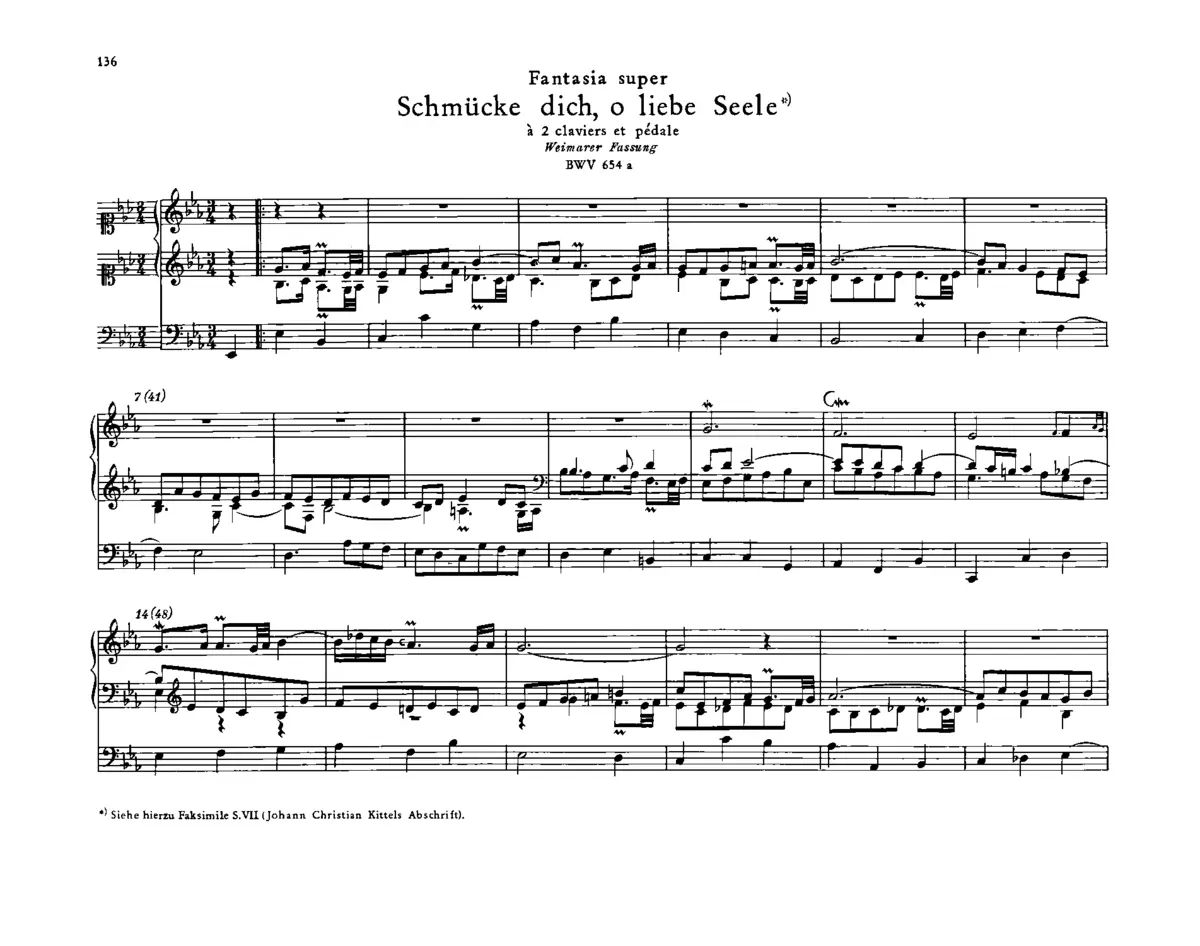 Schmücke dich, o liebe Seele - Page 1