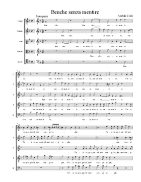 Benche senza mentire