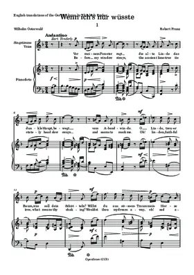 Wenn ich’s nur wüsste!