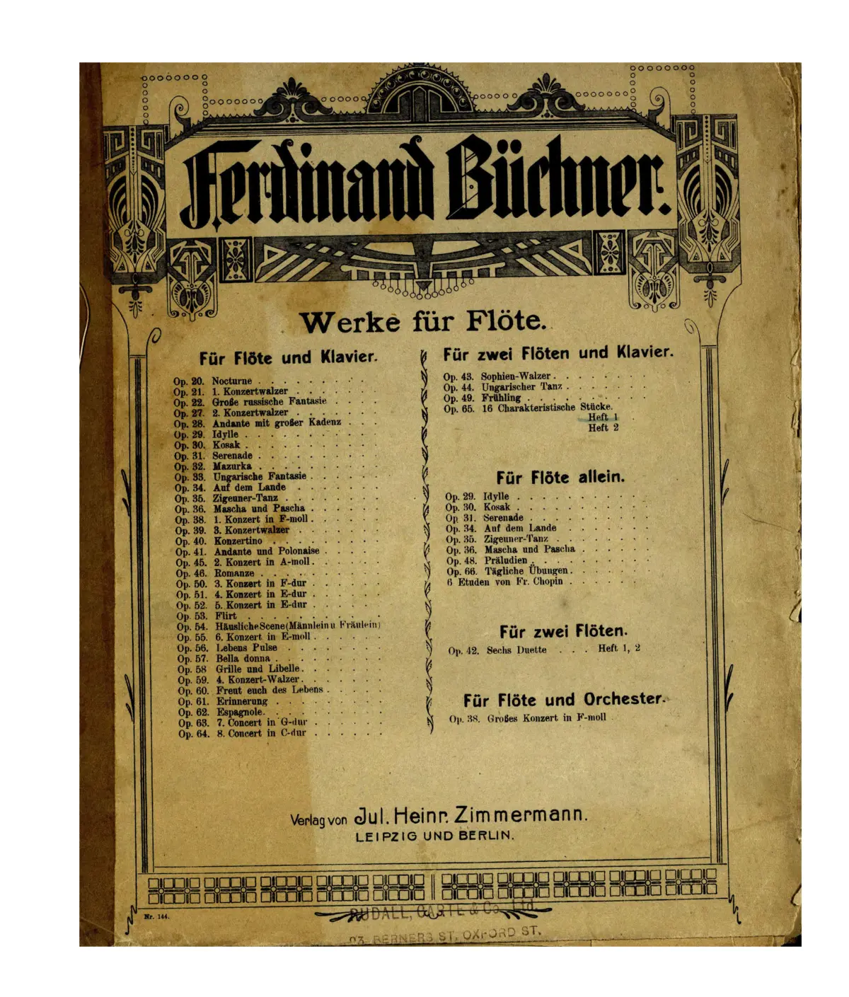 16 Charakteristische Stücke - Page 1