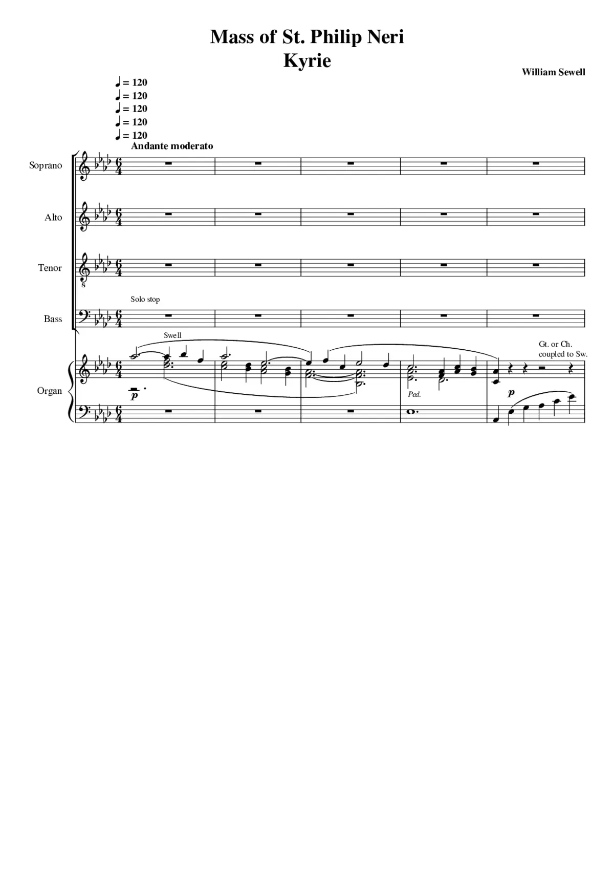 Mass of St Philip Neri - Page 1