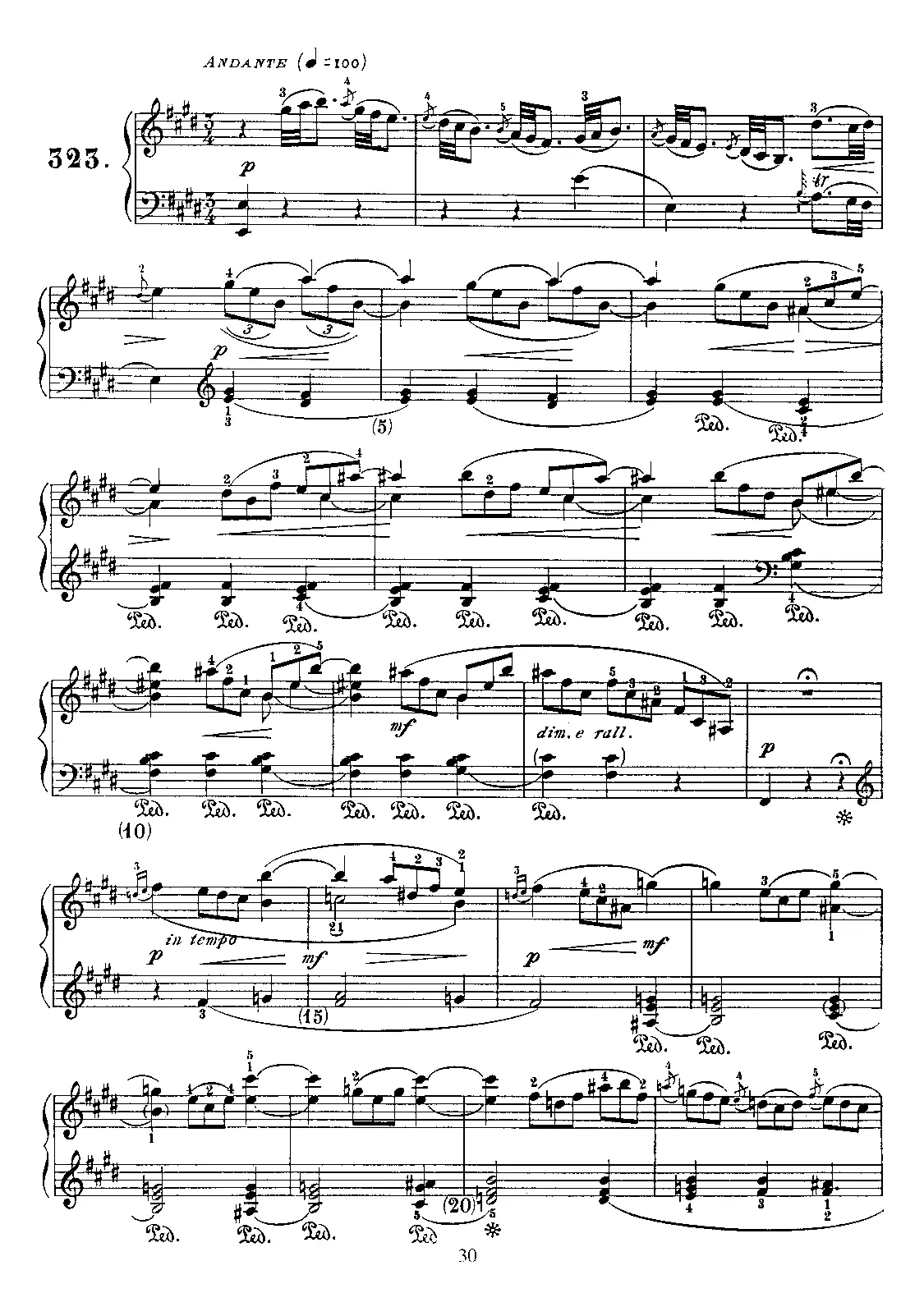 Keyboard Sonata in E major - Page 1