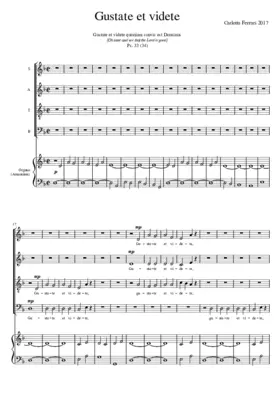 Gustate et videte