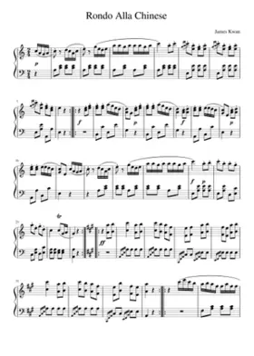 Piano Sonata No. 11 K. 331 (Turkish March)