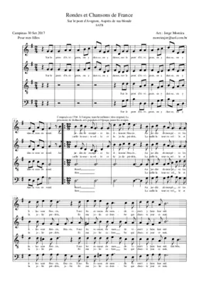 Deux chansons enfantines de France