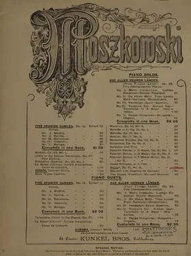 Drei Klavierstücke in Tanzform