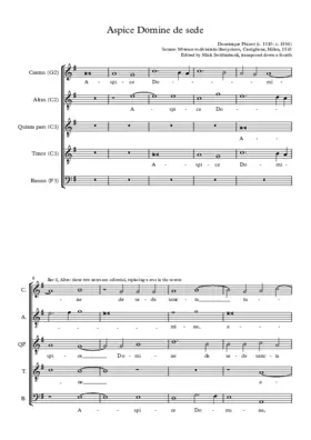 Aspice Domine de sede