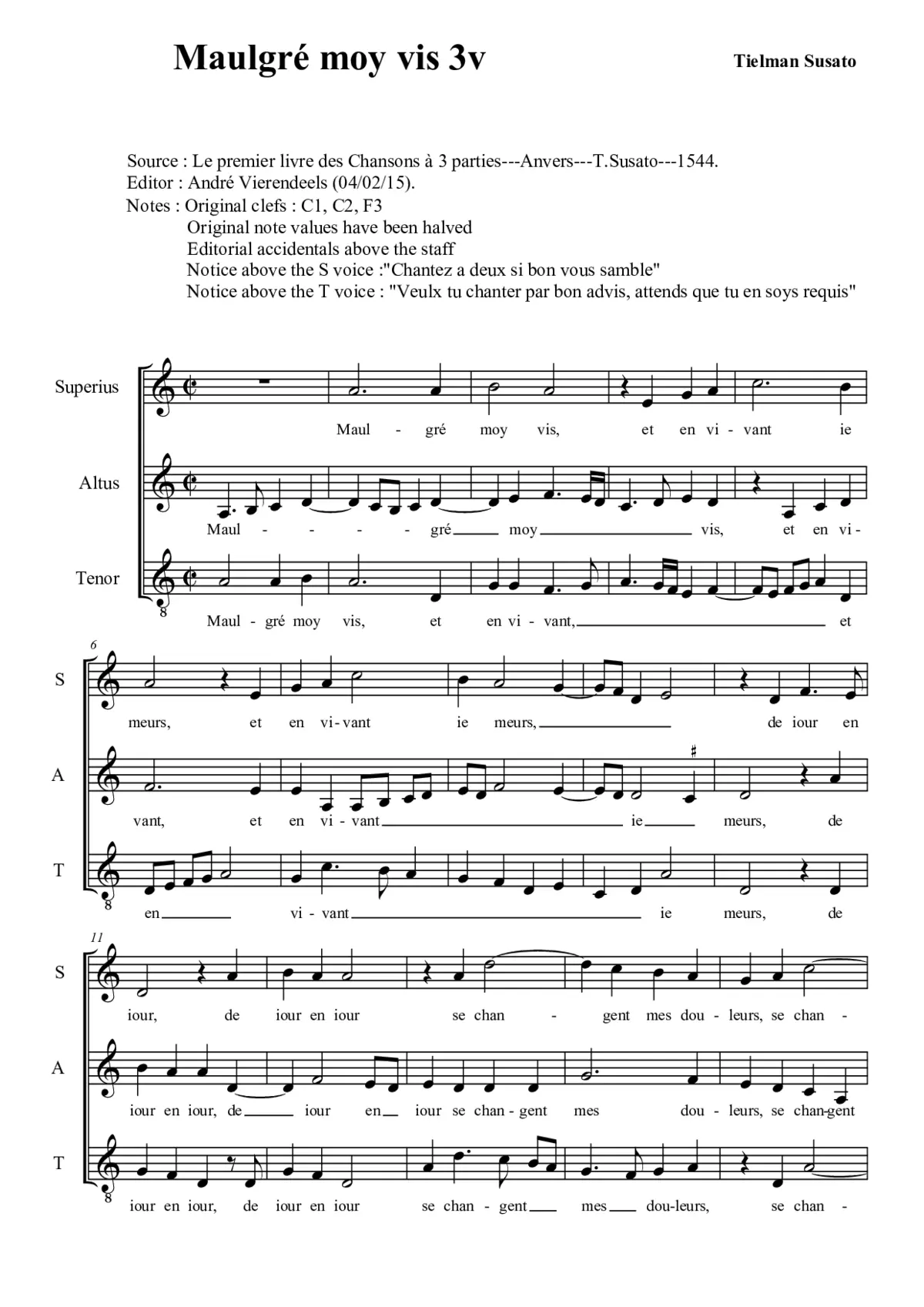 Malgré moy vis a 3 - Page 1