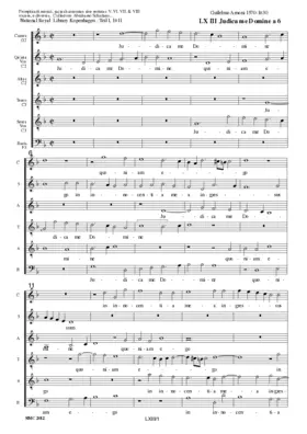 Judica me Domine a 6