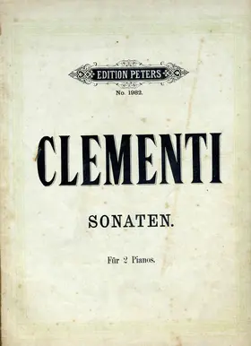 Sonaten für 2 Pianos