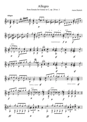 Allegretto in C major