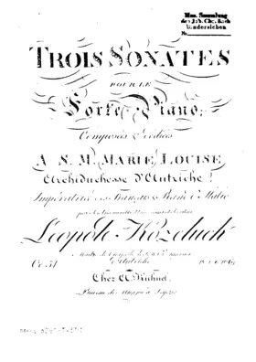 3 Piano Sonatas