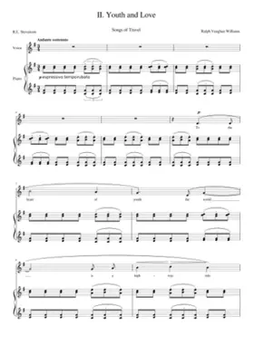 Songs of Travel IV Youth and Love