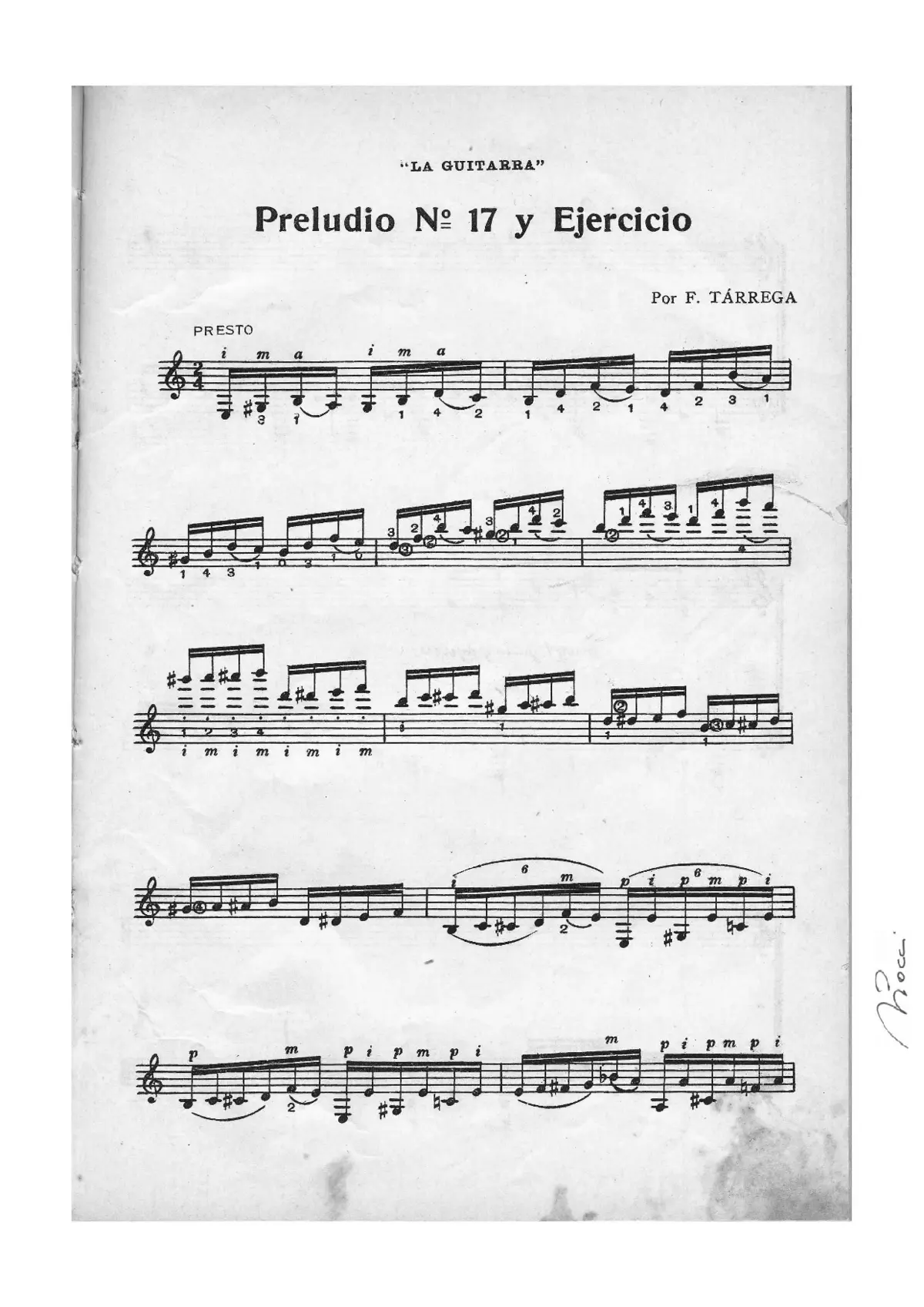Prelude No.17 - Page 1
