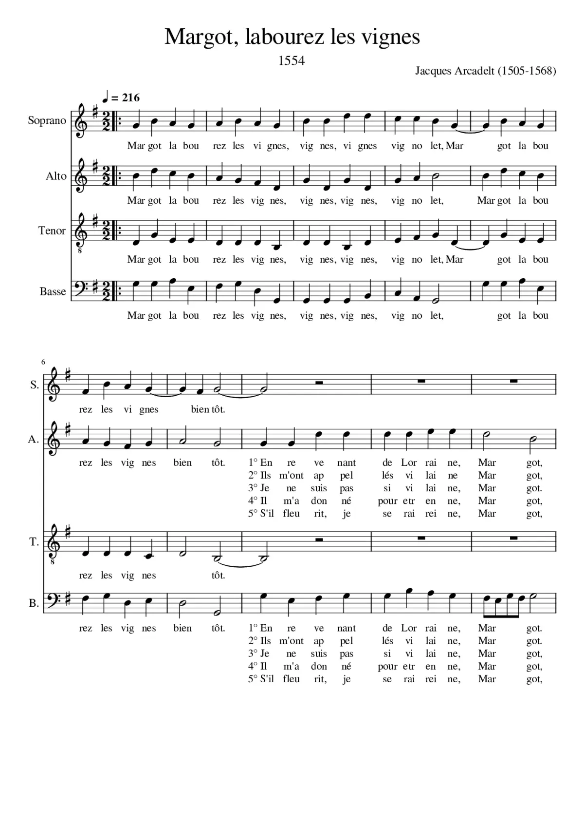 Margot labourez les vignes - Page 1