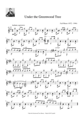 Under the Greenwood Tree