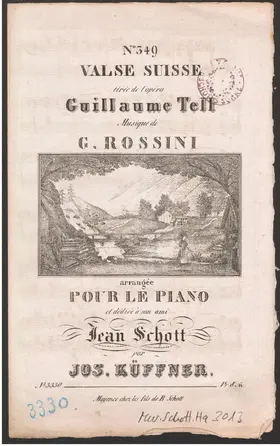 Walse suisse tirée de l'opéra Guillaume Tell