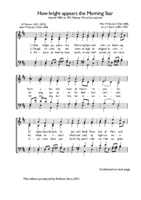 How bright appears the Morning Star