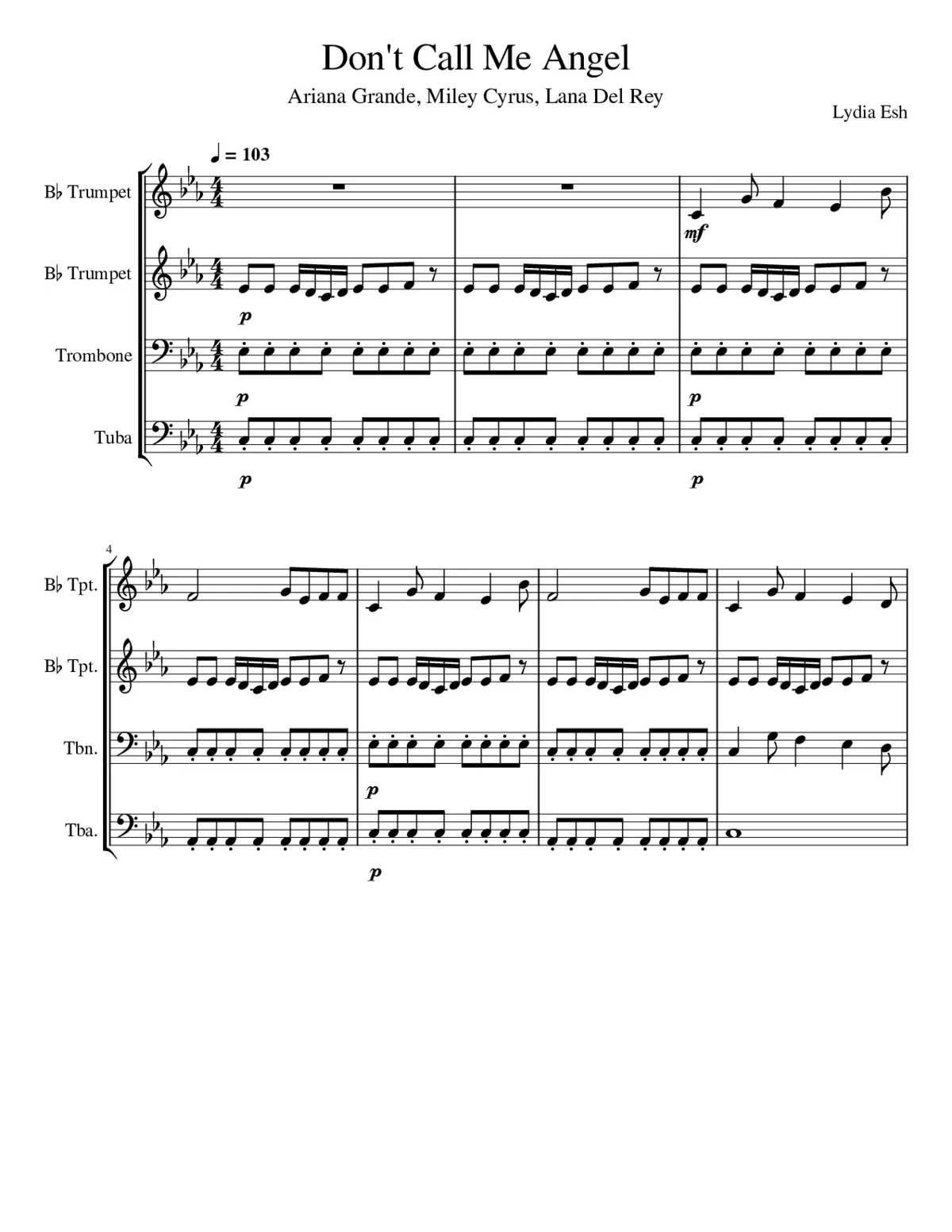 Don't Call Me Angel - Page 1