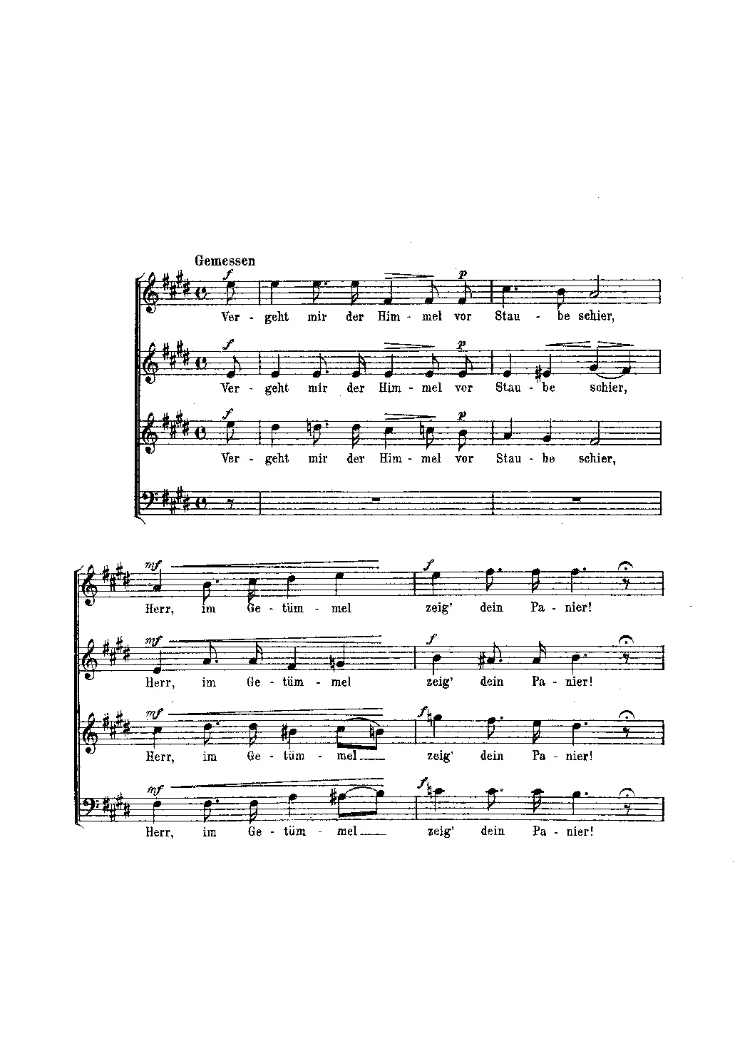 6 geistliche Lieder nach Gedichten von Eichendorff - Page 1