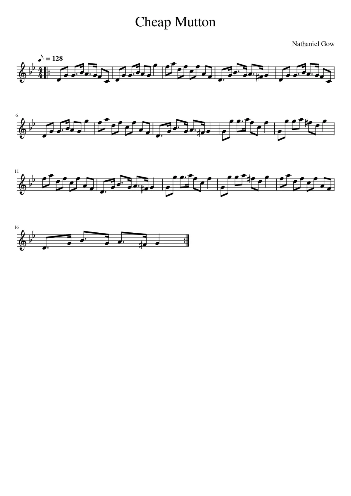 Cheap Mutton - Page 1