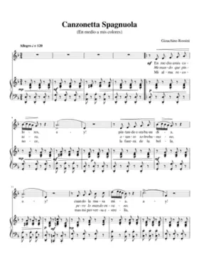 Canzonetta spagnuola