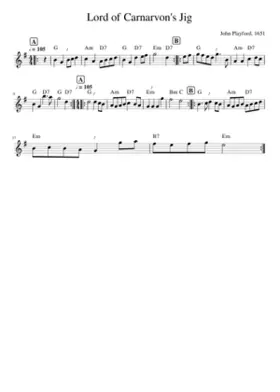 Lord of Carnarvon's Jig