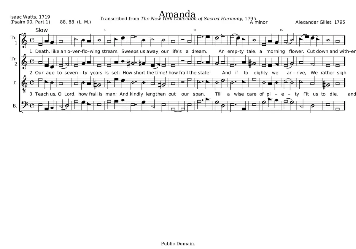 Amanda - Alexander Gillet - Page 1