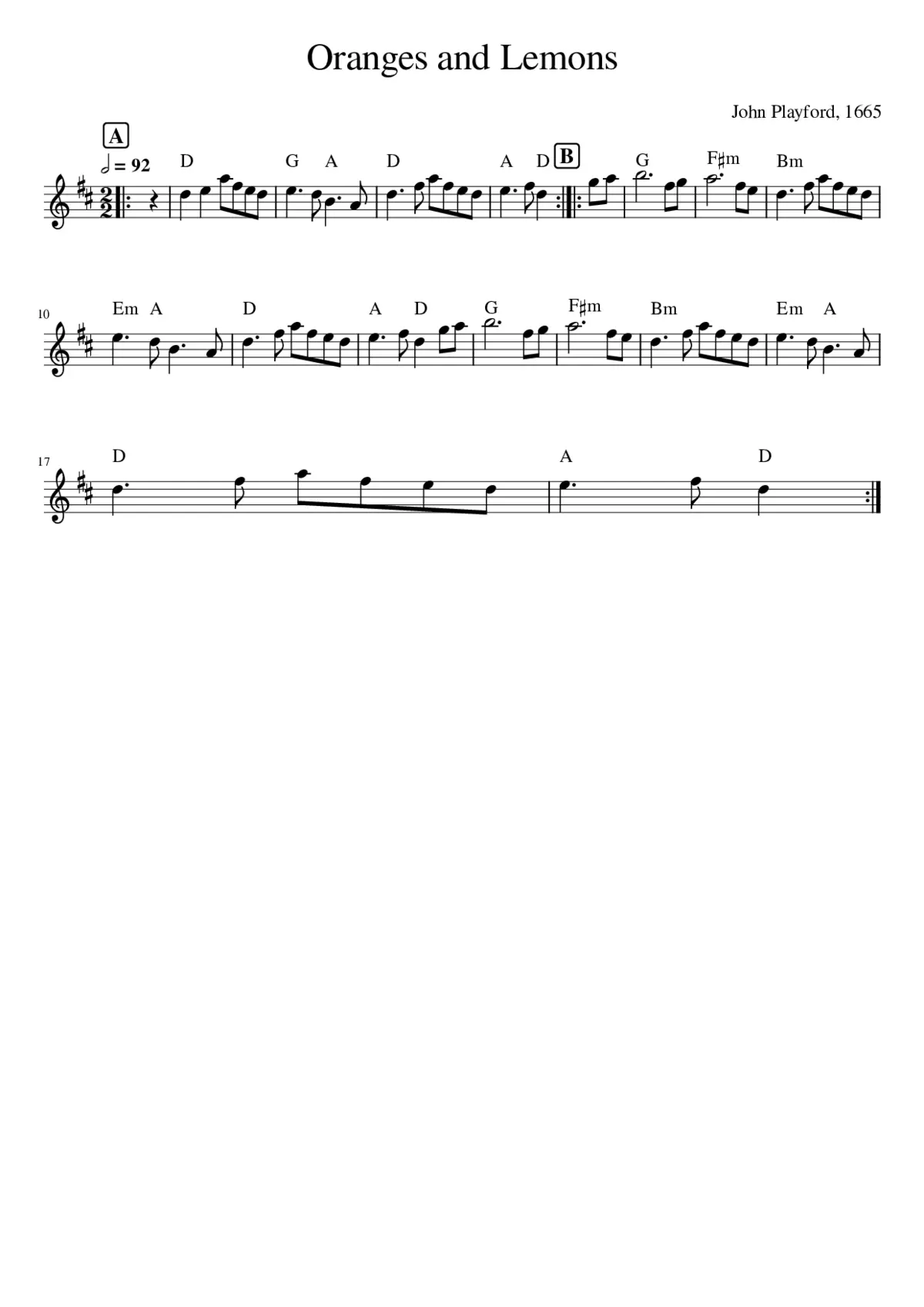 Oranges and Lemons - Page 1