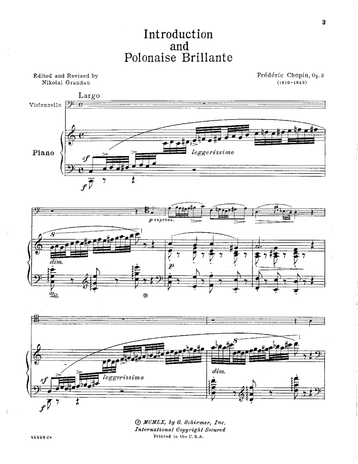 Introduction et polonaise brilliante - Page 1