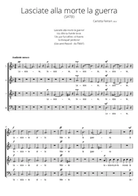 Lasciate alla morte la guerra