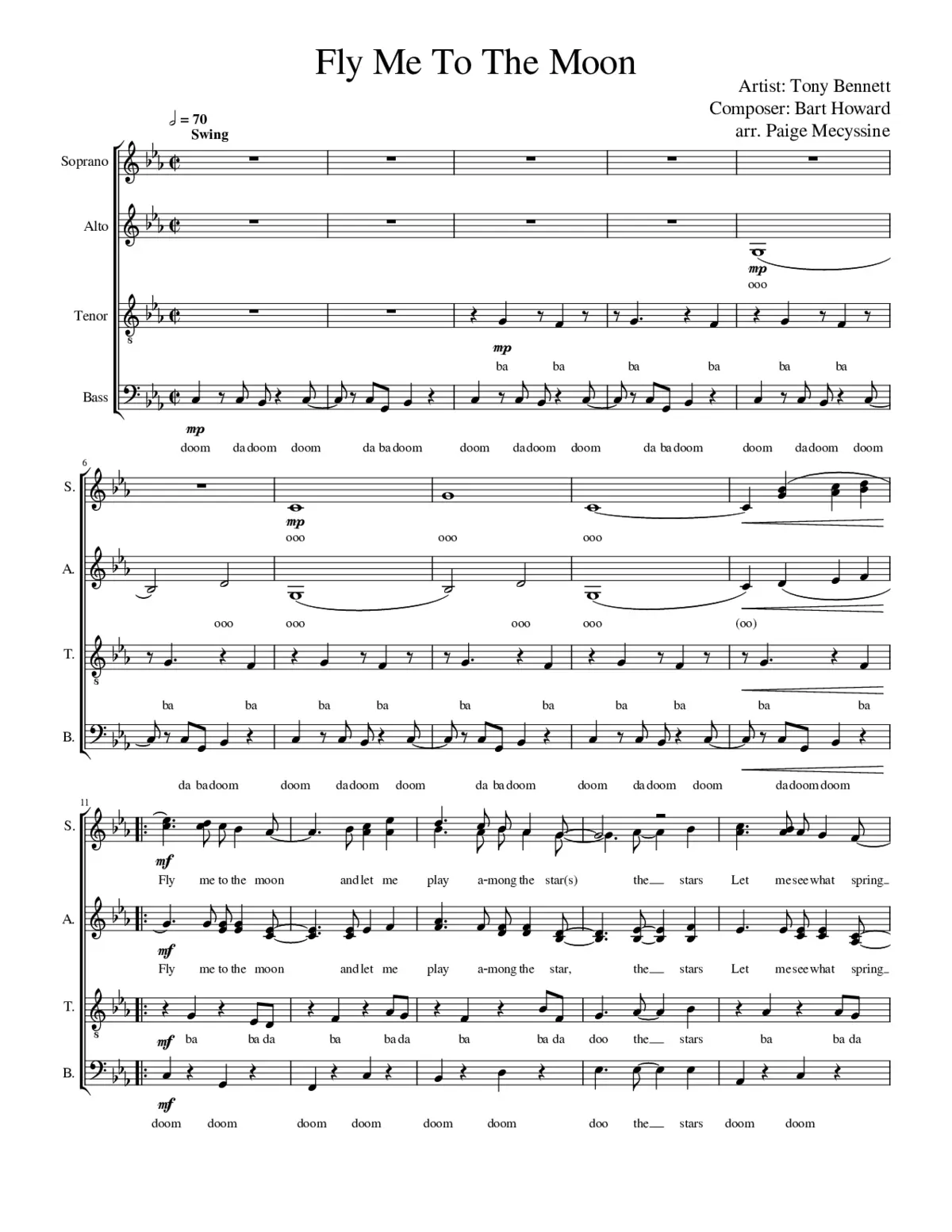 fly me to the moon - Page 1