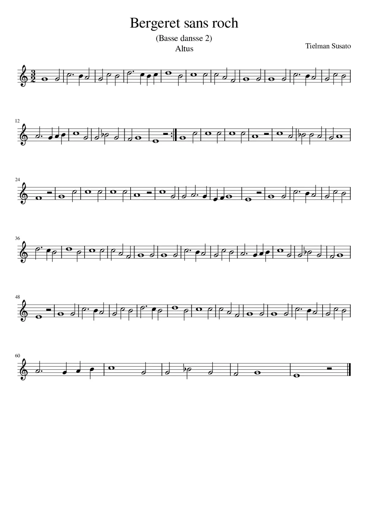 Bergeret sans roch - Page 1