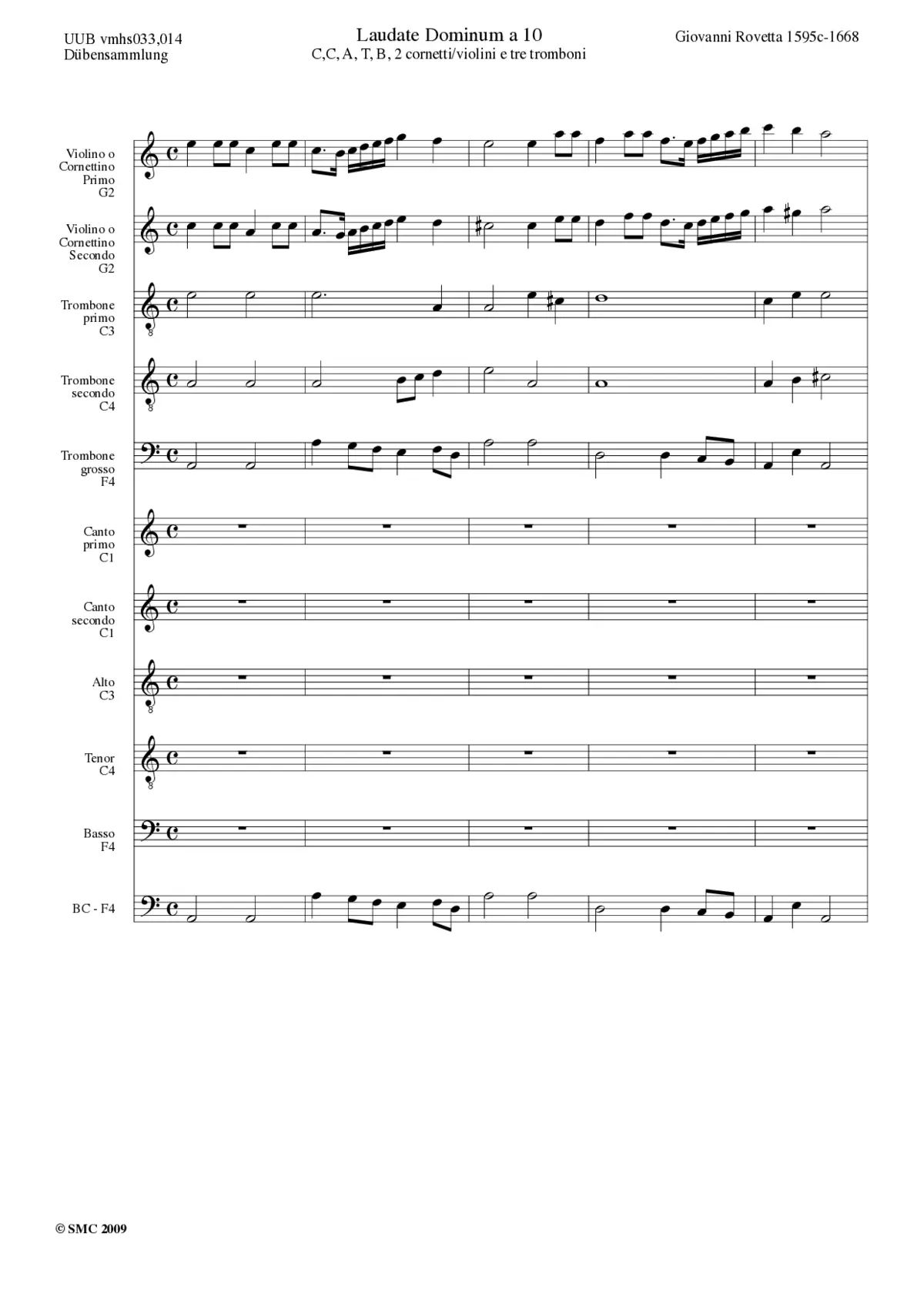 Laudate Dominum - Page 1