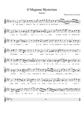 Missa O Magnum Mysterium (complete)