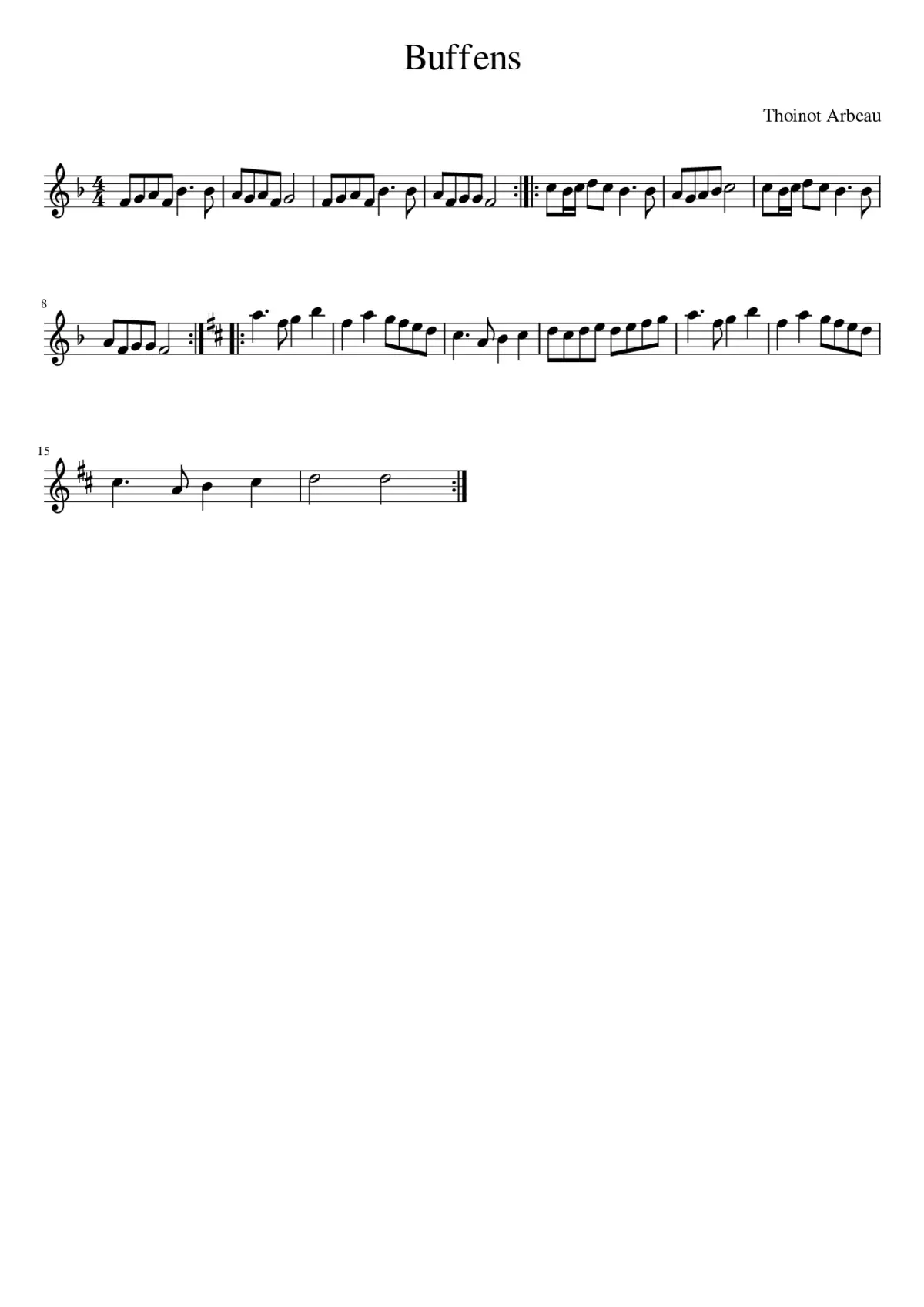 Buffens - Page 1
