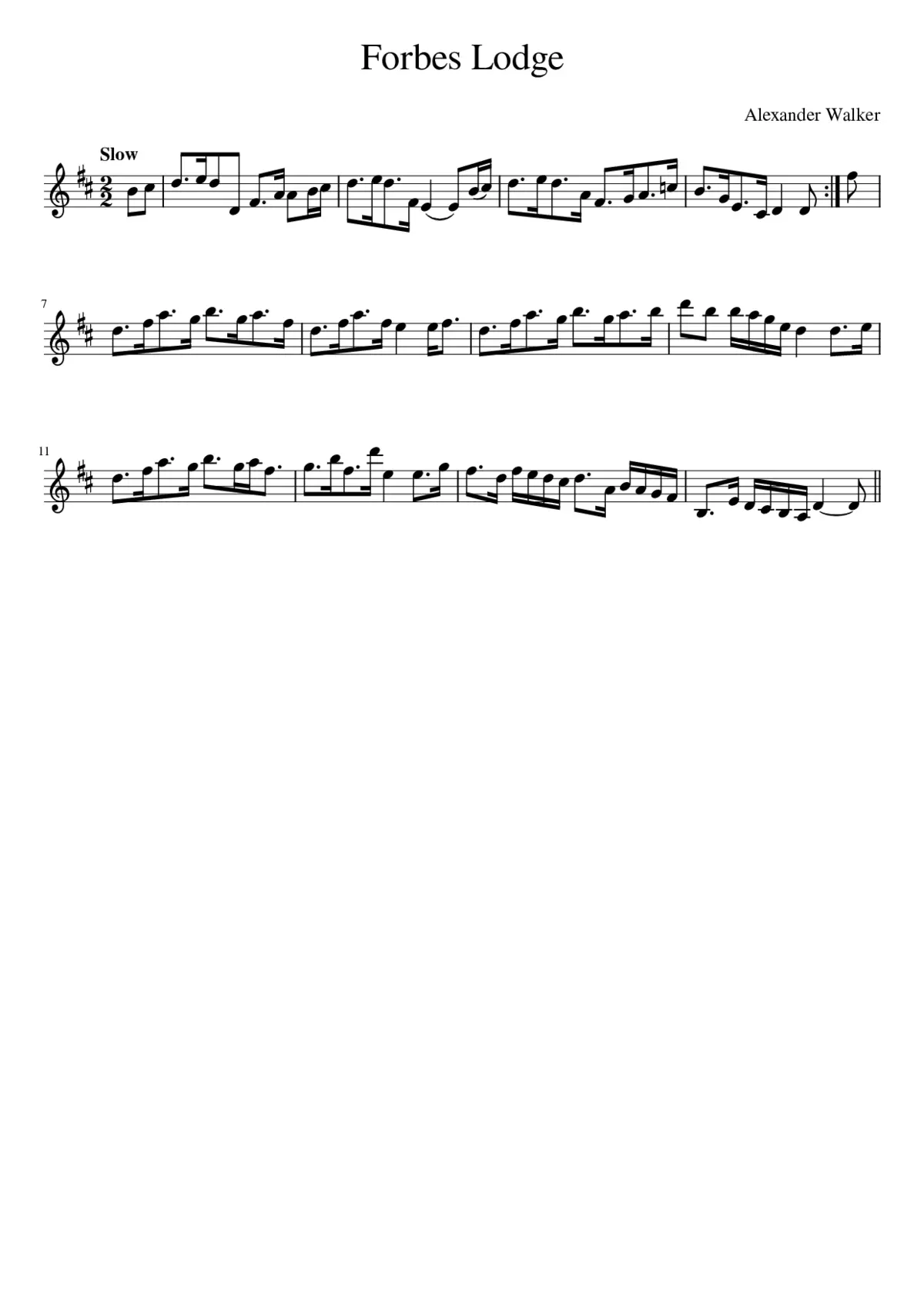 Forbes Lodge - Page 1