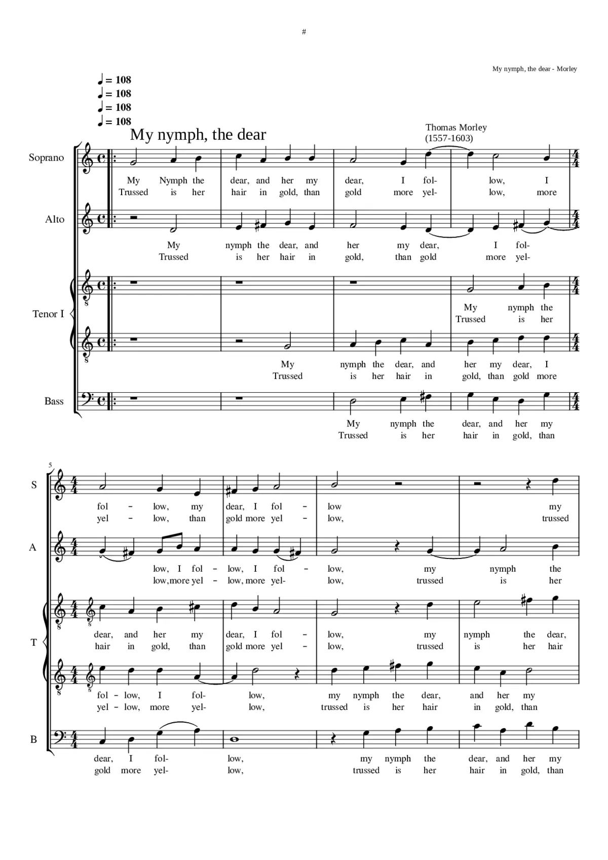 My nymph the dear - Page 1