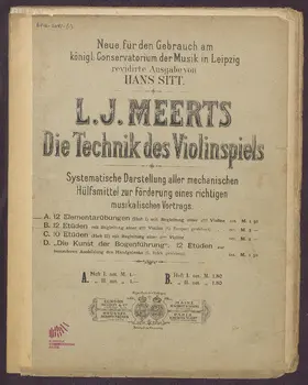 12 Études élémentaires for 2 Violins