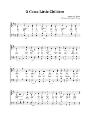 O come little children