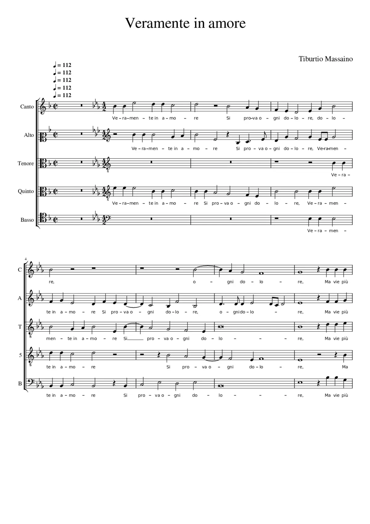 Veramente in amore - Page 1