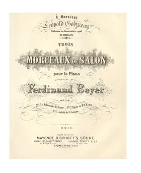 3 Morceaux de salon
