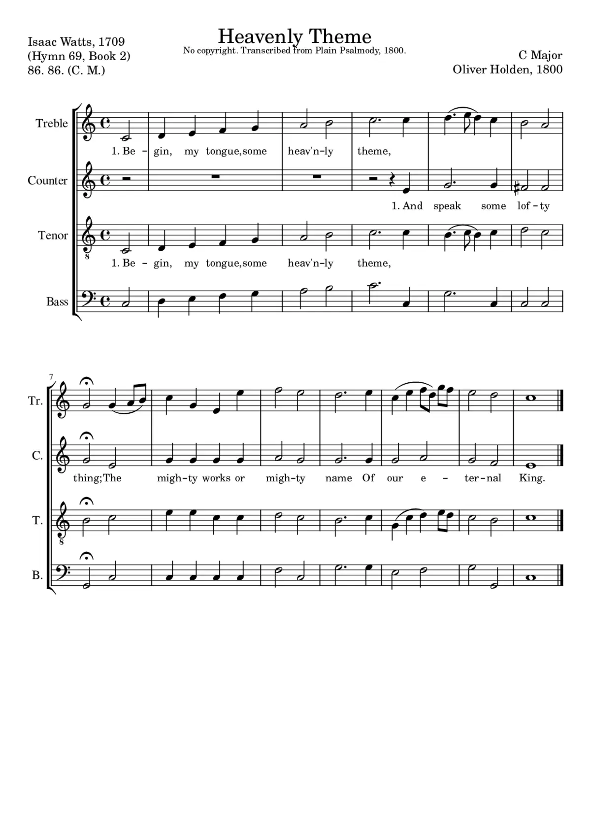 Heavenly Theme - Page 1