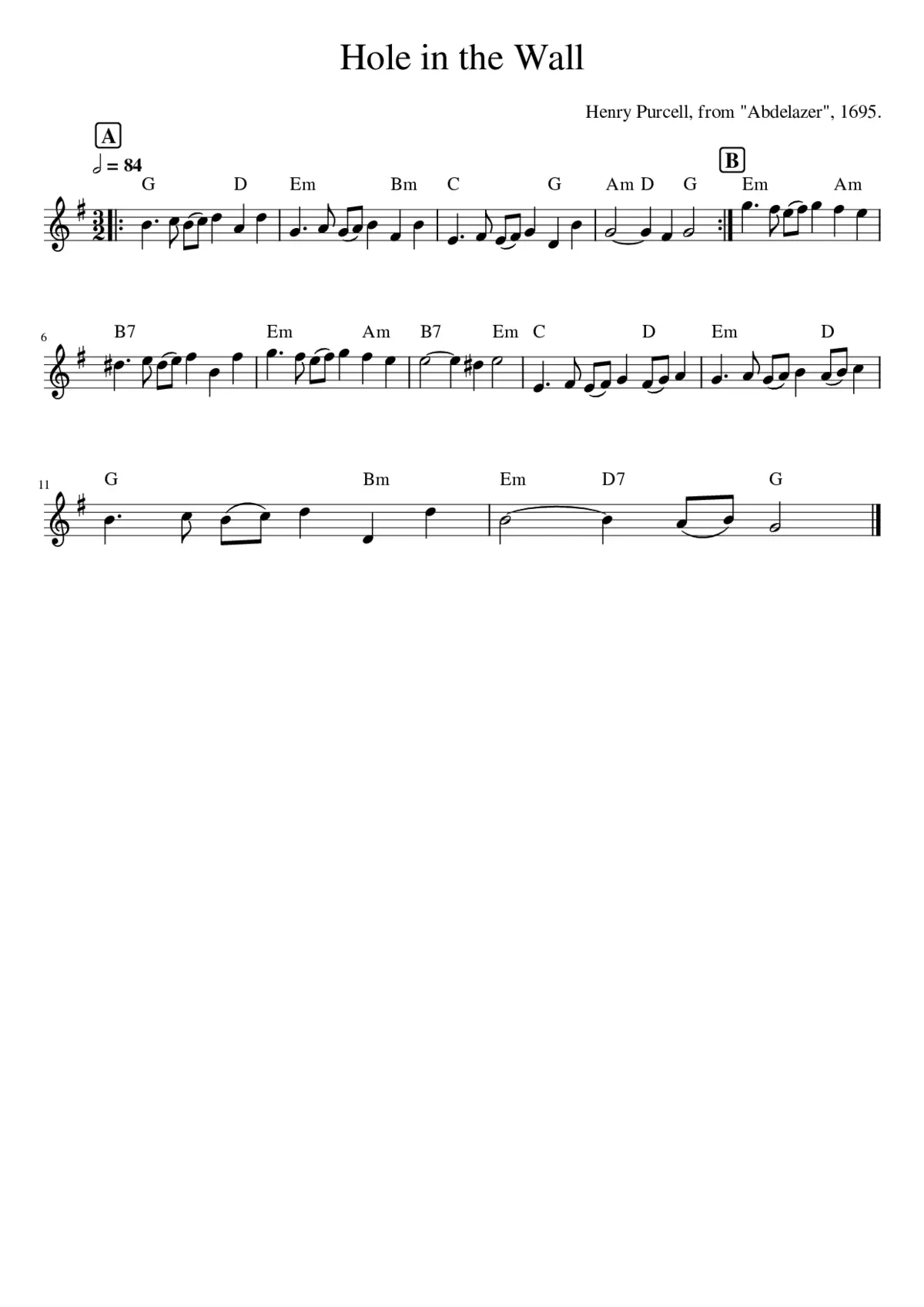 Hole in the Wall - Page 1